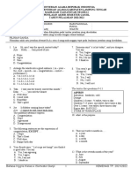 Soal Bahasa Inggris 9