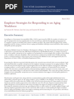 Employer Strategies For Responding To An Aging Workforce