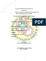 Analisis Merokok Remaja Desa Kecil Ambon