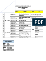 Rundown Acara Touring Camping