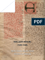 (1282-1348) Don Juan Manuel