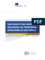 Des Murs Et Des Hommes Securiser Les Frontieres Africaines Au Xxie Siecle