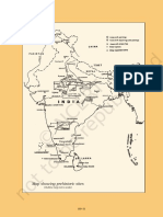 Map Showing Prehistoric Sites: (Outline Map Not To Scale)