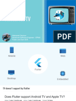 Flutter For TV: Aleksandr Denisov Advanced Software Engineer - EPAM Flutter and Dart GDE