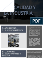 La Calidad y La Industria