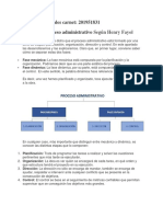 Etapas proceso administrativo Fayol