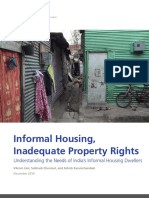 Informal Housing, Inadequate Property Rights-Xxx
