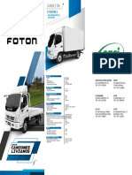 Camion 2 TN Foton Saci