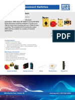 MSW Series - Disconnect Switches: Compact Switching Solutions