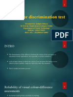 Color Discrimination Test