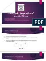 Dielectric Property of Textile Fibres