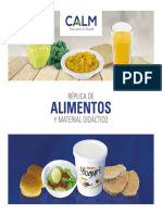 Réplica de Alimentos y Material Didáctico