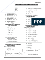 Formulario Primer Parcial Lineal