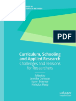 Donovan Et Al (2020) Curriculum, Schooling and Applied Research