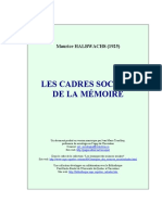 Cadres Sociaux Memoire