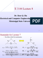 ECE 3144 Lecture 8: Dr. Rose Q. Hu Electrical and Computer Engineering Department Mississippi State University
