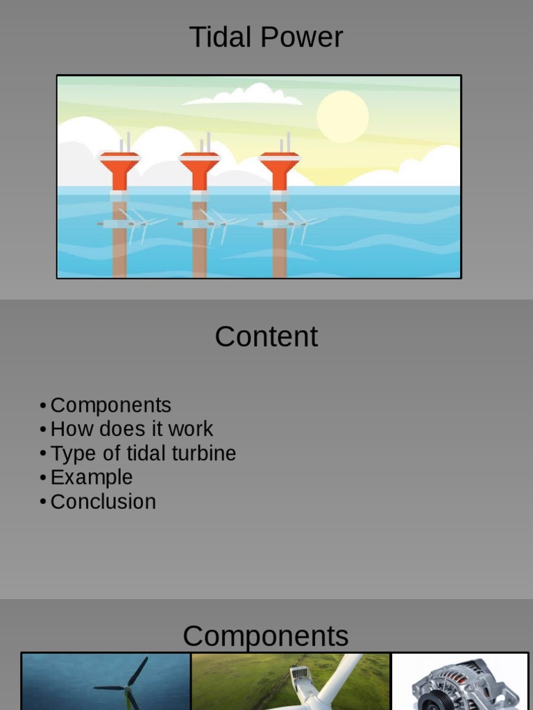 Tidal Power | PDF | Science & Mathematics