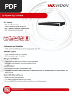 DS-7616NI-Q2/16P NVR: Key Feature