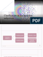 Clasificación de Los Derechos Subjetivos