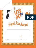LG5e LG5 Certificate GoodJob