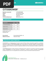 Biogib Soluble Ficha Tecnica | PDF