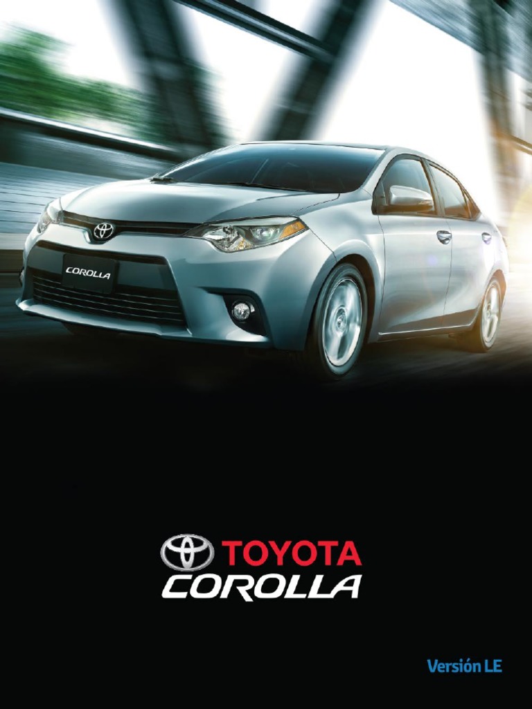 Ficha Tecnica Corolla Le PDF