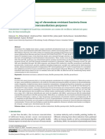 155-Isolation and Screening of Chromium Resistant Bacteria From Industrial Waste For Bioremediation Purposes-2021