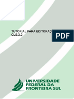 Tutorial de Editoração em OJS 3.0