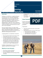 Loans For Beginning Farmers and Ranchers-Factsheet