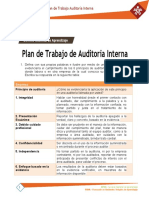 Plan Auditoria Interna