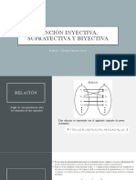 Función inyectiva, suprayectiva ybiyectiva