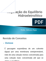 Regulação do Equilíbrio Hidroeletrolítico