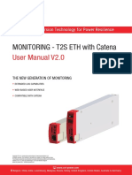 CET Monitoring User Manual T2S ETH With Catena en v2.0