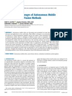 A Review On Challenges of Autonomous Mobile Robot and Sensor Fusion Methods