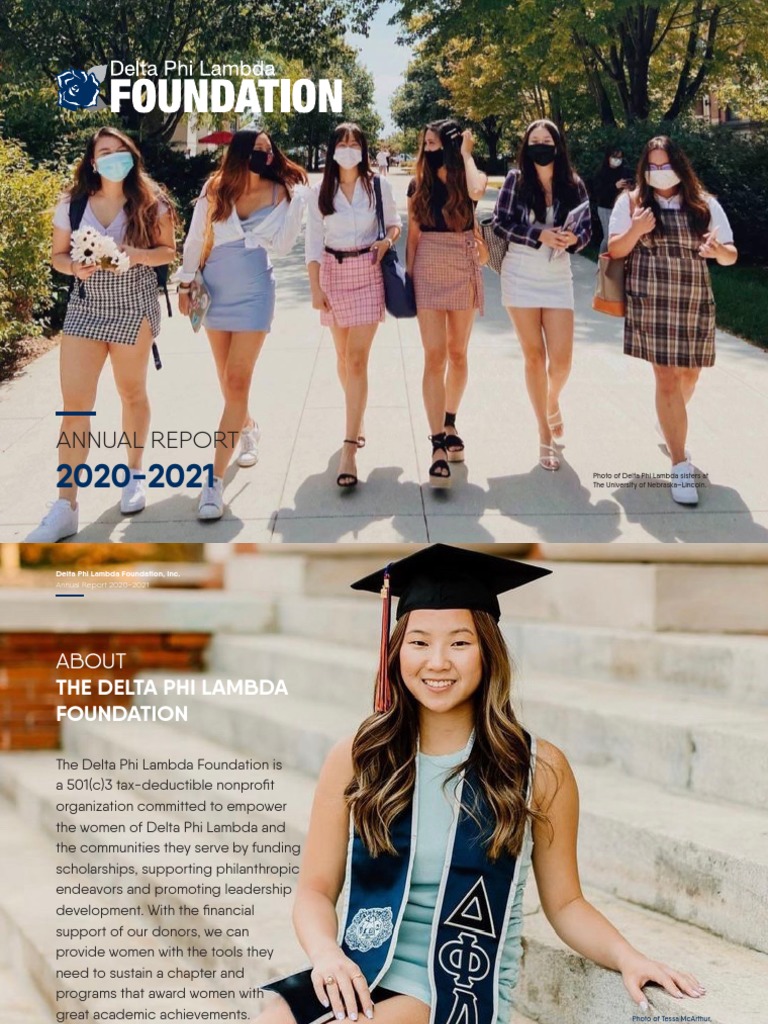 Delta Phi Lambda Foundation Report 2021 | PDF | Current Liability