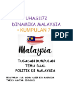 Kumpulan 7 - Laporan Temu Bual Politik Di Malaysia