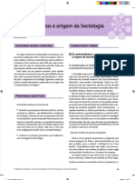 Pressupostos e origem da Sociologia: as transformações que deram origem à nova ciência