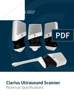 Clarius Ultrasound Scanner: Technical Specifications