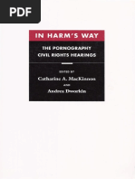 Catharine MacKinnon, Andrea Dworkin - In Harm_s Way. the Pornography Civil Rights Hearings