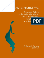 Eugenia Perona - Economia Feminista. Ensayos Sobre El Papel de La Mujer en La Economia, La Educacion y El Desarrollo