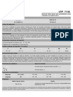 Soldaduras Utp Utp 711b