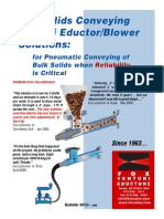 Solids Conveying Edu Ctors Data Sheet