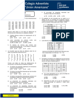 Separata - Tabla de Distribución de Frecuencias - Ua - 1ro - SR