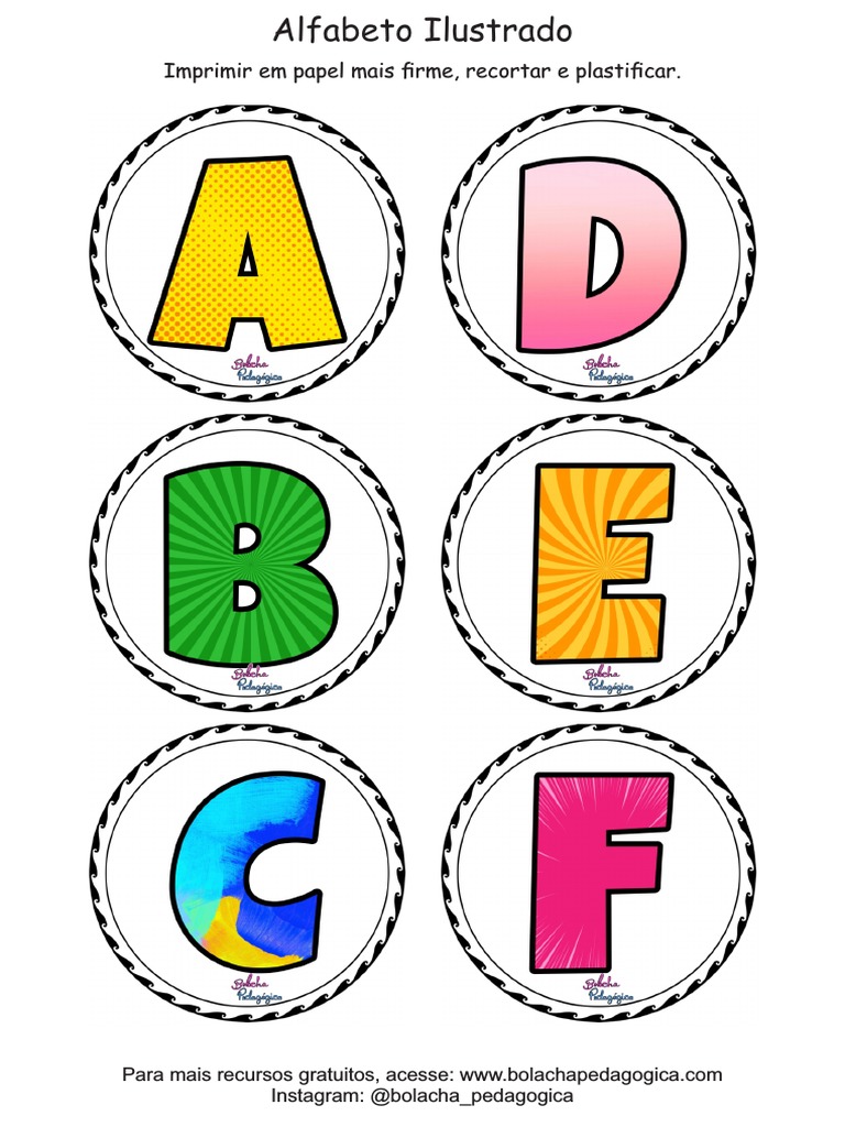 Quebra-cabeça do alfabeto imprimir pdf grátis em 2023