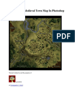 Creating A Medieval Town Map in Photoshop