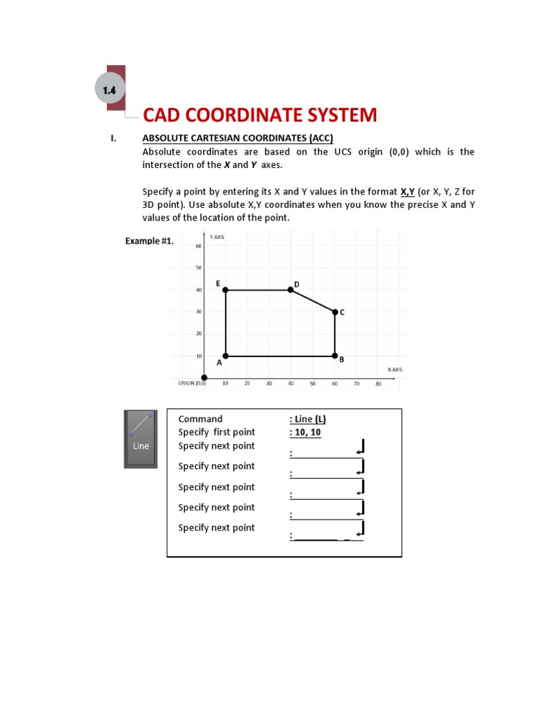 Lesson 1 Topics 1.4 | PDF | Cartesian Coordinate System | Systems Science