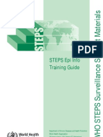 STEPS Epi Info Training Guide