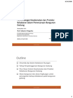 Pertimbangan Keselamatan Dan Proteksi Kebakaran Bangunan Gedung - 2018