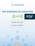 The Business of Coaching LIVE! Oct 2021