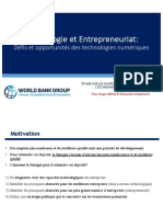 Technologie Et Entrepreneuriat- Défis Et Opportunités Des Technologies Numériques SCEN -- Presentation2